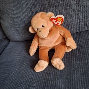 Ty Brown Stuffed Monkey